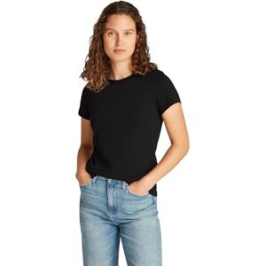 Calvin CK JEANS dam logotyp elastisk t-shirt J20J225540, svart (svart (svart (svart), XS, Svart (k svart), XS Calvin CK JEANS dam logotyp elastisk t-shirt J20J225540, svart (svart (svart (svart), XS, Svart (k svart), XS
