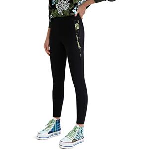 Desigual dam jane leggings, Grön, XS Desigual dam jane leggings, Grön, XS