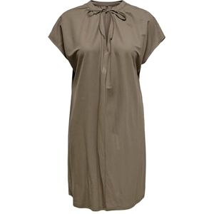ONLY Onljany S/S String Dress JRS, Valnöt, XL ONLY Onljany S/S String Dress JRS, Valnöt, XL