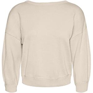 VERO MODA Damer VMAYLA 3/4 Short V-Back Blouse REP tröja, björk, M VERO MODA Damer VMAYLA 3/4 Short V-Back Blouse REP tröja, björk, M