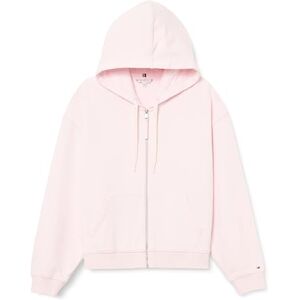 Tommy Hilfiger kvinnors CRV REG SCRIPT ZIP HOODIE WW0WW46072, rosa, 48, Rosa (ljusrosa), 48 Tommy Hilfiger kvinnors CRV REG SCRIPT ZIP HOODIE WW0WW46072, rosa, 48, Rosa (ljusrosa), 48
