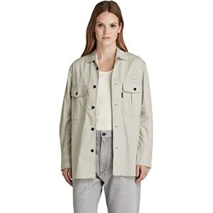G-STAR RAW Damers officer pojkvän skjorta skjortor, Grå (Mineral Gray D21887-4481-c958), M G-STAR RAW Damers officer pojkvän skjorta skjortor, Grå (Mineral Gray D21887-4481-c958), M