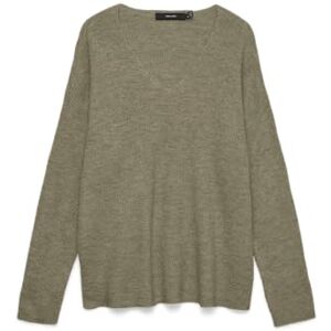VERO MODA Vmcrewlefileglitter Ls V-Nk Pullov Noos, Sjöjungfru, M VERO MODA Vmcrewlefileglitter Ls V-Nk Pullov Noos, Sjöjungfru, M