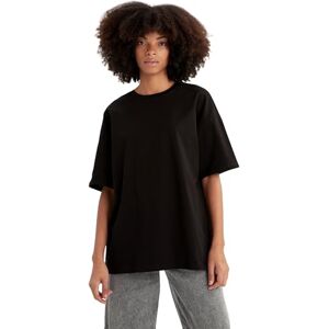 DeFacto damer oversize crop tops – klassisk baströja för kvinnor – bekväm oversize skjorta för kvinnor svart S, svart, S DeFacto damer oversize crop tops – klassisk baströja för kvinnor – bekväm oversize skjorta för kvinnor svart S, svart, S