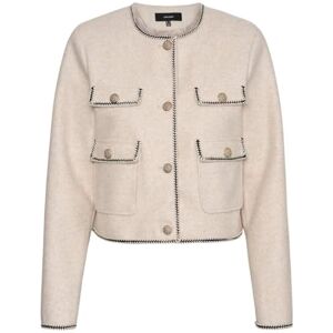 VERO MODA VMFORTUNEBAND kort jacka GA Boo-jacka, havregryn/detalj: melange, M, havregryn/detalj: melerad, M VERO MODA VMFORTUNEBAND kort jacka GA Boo-jacka, havregryn/detalj: melange, M, havregryn/detalj: melerad, M