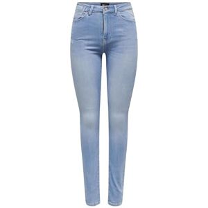 ONLY Skinny-fit-jeans för kvinnor, Ljusblå denim, (XS) W x 32L ONLY Skinny-fit-jeans för kvinnor, Ljusblå denim, (XS) W x 32L