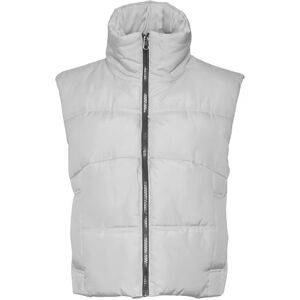 VERO MODA dam Vmklea kort midja Noos quiltad väst, Silverfoder, XL VERO MODA dam Vmklea kort midja Noos quiltad väst, Silverfoder, XL