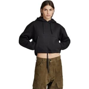 G-STAR RAW Dam, ärm, storlek, cropped HDD Loose Sw Wmn huvtröja, Svart (Dk Black D23888-d425-6484), L G-STAR RAW Dam, ärm, storlek, cropped HDD Loose Sw Wmn huvtröja, Svart (Dk Black D23888-d425-6484), L