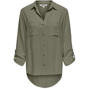 ONLY damblus ASMIN-Siesta LS LI BL skjorta – avslappnad passform XS S M L XL, Djupt ljus grön, XXL ONLY damblus ASMIN-Siesta LS LI BL skjorta – avslappnad passform XS S M L XL, Djupt ljus grön, XXL
