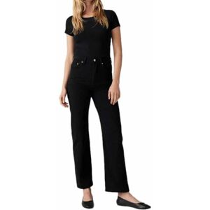 Levi's dam Jeans Ribcage Straight Ankle, Black Heart, 26W / 27L Levi's dam Jeans Ribcage Straight Ankle, Black Heart, 26W / 27L