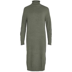 Vila Viril Roll Neck L/S midiklänning – Noos, Laurelkrans, XXL Vila Viril Roll Neck L/S midiklänning – Noos, Laurelkrans, XXL
