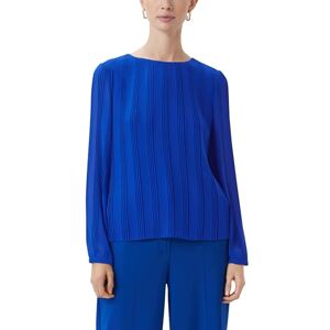 Comma chiffongblus med veckade veck, 5603, 34 Comma chiffongblus med veckade veck, 5603, 34