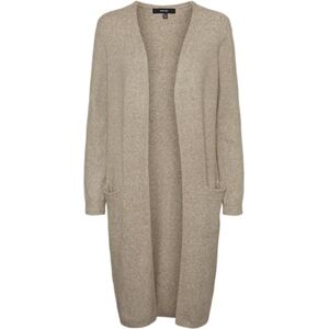 VERO MODA kvinnlig kofta VMDOFFY kofta, Sepia Tint Melange, XL VERO MODA kvinnlig kofta VMDOFFY kofta, Sepia Tint Melange, XL