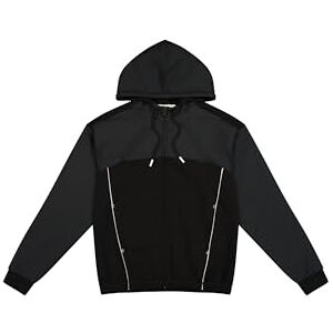 Champion Legacy C-Tech W (117474) TCV Stretch Poly-Bomull Interlock Full-Zip Huvtröja, svart (NBK), XS Dam FW24, Svart (Nbk), XS Champion Legacy C-Tech W (117474) TCV Stretch Poly-Bomull Interlock Full-Zip Huvtröja, svart (NBK), XS Dam FW24, Svart (Nbk), XS