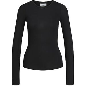JJXX JACK & JONES Dam Jxharmony Ls tight dröm Oneck T-shirt långärmad tröja, svart, XS JJXX JACK & JONES Dam Jxharmony Ls tight dröm Oneck T-shirt långärmad tröja, svart, XS