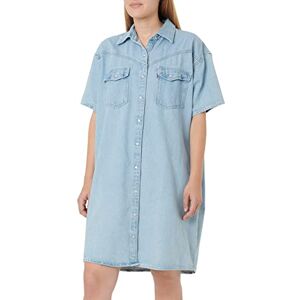 Levi's Damklänning, Elowen Western klänning Z3341 Indigo Stonewash, M Levi's Damklänning, Elowen Western klänning Z3341 Indigo Stonewash, M