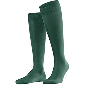 FALKE Tiago knähöga strumpor för män andningsbara hållbar ekologisk Fil D'Ecosse bomull tunn vanlig lysande elegant platt söm i tåområdet för klänning avslappnad affärslook 1 par, Grön (Hunter Green FALKE Tiago knähöga strumpor för män andningsbara hållbar ekologisk Fil D'Ecosse bomull tunn vanlig lysande elegant platt söm i tåområdet för klänning avslappnad affärslook 1 par, Grön (Hunter Green