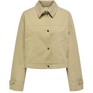 ONLY Onlliana L/S kort trench jacka PNT, Cornstalk, XS ONLY Onlliana L/S kort trench jacka PNT, Cornstalk, XS