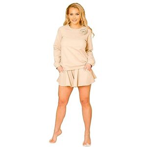 Kalimo Women's SIMILAN blus – beige – XL mjuk touch bomull, Beige, XL Kalimo Women's SIMILAN blus – beige – XL mjuk touch bomull, Beige, XL