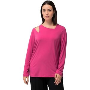 Ulla Popken dam cut-Out T-shirt, lila, 46-48 Ulla Popken dam cut-Out T-shirt, lila, 46-48