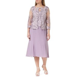 Gina Bacconi Dam midi-längd rock jacka klänning cocktail, Orkidédimma, 38 SE Gina Bacconi Dam midi-längd rock jacka klänning cocktail, Orkidédimma, 38 SE