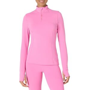 Amazon Essentials dam aktiv FormFlex Buttery Soft Slim Fit kvartsdragkedja långärmad pullover jacka, Flamingorosa, XL Amazon Essentials dam aktiv FormFlex Buttery Soft Slim Fit kvartsdragkedja långärmad pullover jacka, Flamingorosa, XL