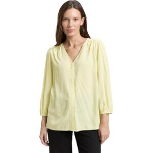 TOM TAILOR 1049794 Blusar, 38887-mjuk citron, 42 kvinnor TOM TAILOR 1049794 Blusar, 38887-mjuk citron, 42 kvinnor