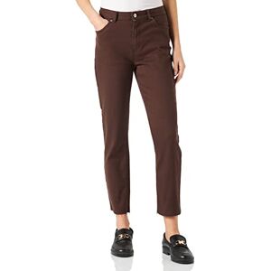 VERO MODA bestseller a/s Dam Vmbrenda Hr Rak ANK Cut Color Jeans, Kaffemössa/detalj: skuren hem, 25W x 32L VERO MODA bestseller a/s Dam Vmbrenda Hr Rak ANK Cut Color Jeans, Kaffemössa/detalj: skuren hem, 25W x 32L