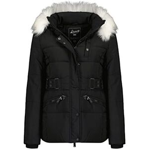 Geographical Norway Chester Lady Parka för kvinnor, Svart, L Geographical Norway Chester Lady Parka för kvinnor, Svart, L