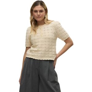 VERO MODA VMSHELBY SS O-hals tröja Boo, Björk, S VERO MODA VMSHELBY SS O-hals tröja Boo, Björk, S