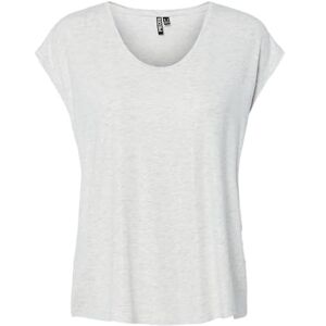 PIECES Pcalice Ss Glitter Tee JRS Noos Bc, Ljusgrå melange, M PIECES Pcalice Ss Glitter Tee JRS Noos Bc, Ljusgrå melange, M