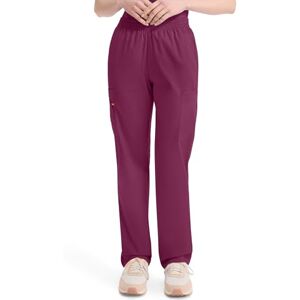 Dickies EDS signatur kvinnor scrubs byxa naturlig stigning avsmalnande ben pull-on 86106, vin, L/lång Dickies EDS signatur kvinnor scrubs byxa naturlig stigning avsmalnande ben pull-on 86106, vin, L/lång