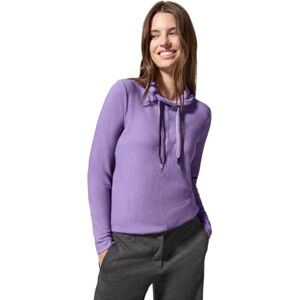 Cecil Cosy Solid T-shirt, Gentle Lilac Melange, XL Cecil Cosy Solid T-shirt, Gentle Lilac Melange, XL
