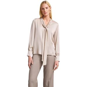 BUGATTI Modell Gr. 40 Beige Viskosblus - Blus BUGATTI Modell Gr. 40 Beige Viskosblus - Blus