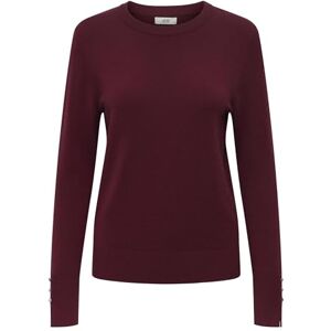 JDY malou L/S på knapp KNT Noos Malou knapptröja, vinröd, XL dam JDY malou L/S på knapp KNT Noos Malou knapptröja, vinröd, XL dam