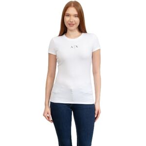 Giorgio Armani kortärmad främre skuggad logotyp smal passform, t-shirt, vit, XXL, Vit, XXL Giorgio Armani kortärmad främre skuggad logotyp smal passform, t-shirt, vit, XXL, Vit, XXL