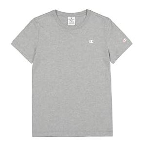 Champion Legacy Basics W-Light Cotton Jersey S-s Regular Crewneck T-Shirt Kvinnor, Ljus melange grå, XL Champion Legacy Basics W-Light Cotton Jersey S-s Regular Crewneck T-Shirt Kvinnor, Ljus melange grå, XL