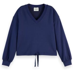 Scotch & Soda V-ringad modal sweatshirt, Marin 410, M Scotch & Soda V-ringad modal sweatshirt, Marin 410, M
