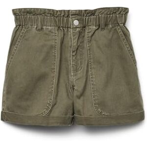 VERO MODA Vmaurora Hr CLR Parperbag Cargo Shorts, Kalamata, M VERO MODA Vmaurora Hr CLR Parperbag Cargo Shorts, Kalamata, M