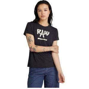 G-STAR RAW Calligraphy Graphic, Svart (Dk Black D24498-d511-6484), XXS G-STAR RAW Calligraphy Graphic, Svart (Dk Black D24498-d511-6484), XXS