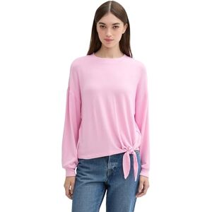 TOM TAILOR Denim dam långärmad T-shirt, 35919 Mjuk rosa melerad, XXL TOM TAILOR Denim dam långärmad T-shirt, 35919 Mjuk rosa melerad, XXL