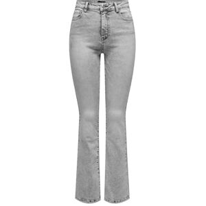 ONLY Onlmila Hw Flared DNM Bf Bj755, Ljusgrå denim, 30W / 32L ONLY Onlmila Hw Flared DNM Bf Bj755, Ljusgrå denim, 30W / 32L