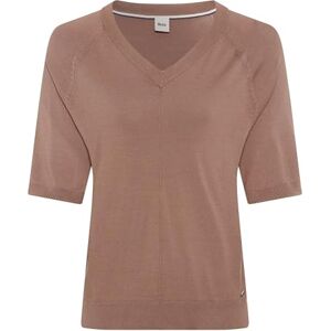 Brax Style Lesley Summer viskos halvkort tröja, 53 taupe, 44 Brax Style Lesley Summer viskos halvkort tröja, 53 taupe, 44