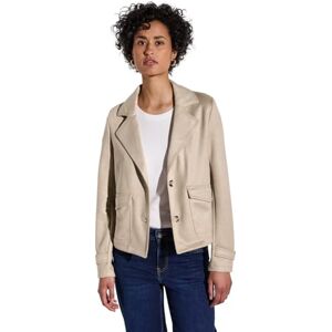 Street One A212610 velourjacka, barley beige, 42, Barley beige, 42 Street One A212610 velourjacka, barley beige, 42, Barley beige, 42