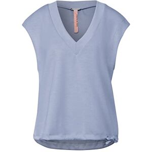 Street One Dam A318487 V-ringad T-shirt, Mid Sunny Blue, 46, Mid Sunny Blue, 46 SE Street One Dam A318487 V-ringad T-shirt, Mid Sunny Blue, 46, Mid Sunny Blue, 46 SE