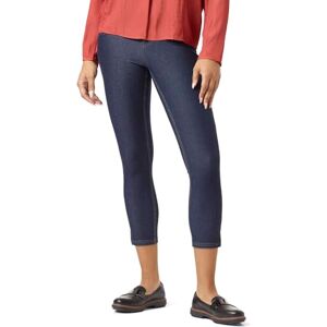 HUE Dam Essential Denim Capri med ankelslitsar strumpor, djup indigo Wash, liten, Djup indigo tvätt, S HUE Dam Essential Denim Capri med ankelslitsar strumpor, djup indigo Wash, liten, Djup indigo tvätt, S