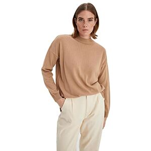 DeFacto Långa skjortor med långärmad tunika skjortor (beige, M), Beige DeFacto Långa skjortor med långärmad tunika skjortor (beige, M), Beige