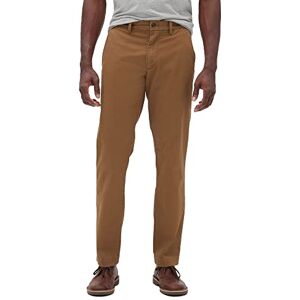 GAP Essential herrbyxor med rak passform i khaki chinos, Palomino Brown Global, 32W / 30L GAP Essential herrbyxor med rak passform i khaki chinos, Palomino Brown Global, 32W / 30L
