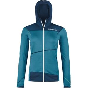 Ortovox Fleece Light Damenhoody - Mountain Blue - Hoodie Ortovox Fleece Light Damenhoody - Mountain Blue - Hoodie