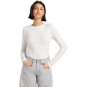 Lee korsett topp, ecru, L Lee korsett topp, ecru, L
